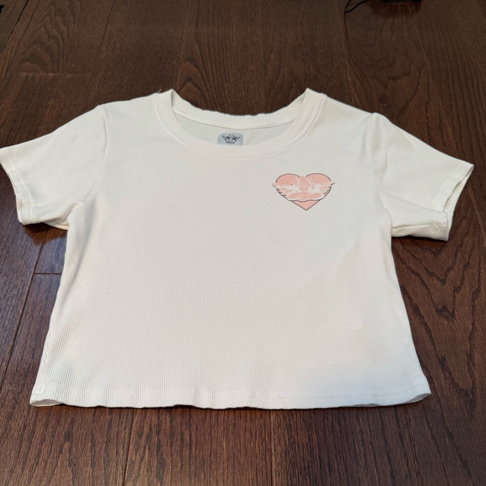 🌟NWOT Boys Lie cropped ribbed tee.